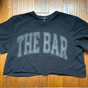NWOT The Bar cropped tee